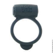 Виброкольца на член - эрекционное виброкольцо fifty shades of grey vibrating love ring фото