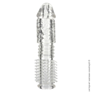 Кольца и насадки - насадка на пенис penis silicone sleeve фото