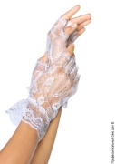 Сексуальные женские аксессуары - простые кружевные перчатки  фото