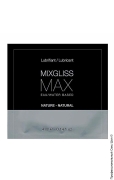 Лубриканты и смазки на водной основе (сторінка 15) - пробник - mixgliss max nature, 4ml фото