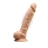 SilexD Vetus Vibro Flesh Model 1 size 8in - Фаллоимитатор с вибрацией двухслойный, 20х4,2 см., (телесный) 