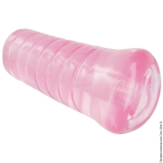  - маструбатор вагіна sexflesh mini pink pussy stroker фото