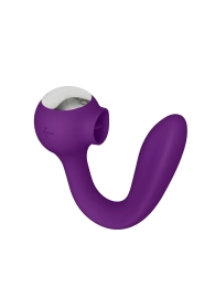 Фото мистер факер drago - универсальный стимулятор с язычком и вибрацией, 18.3х4 см (фиолетовый) в профессиональном Секс Шопе