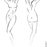 Еротичне монокіні - OBSYDIAN BODY black - Еротичне монокіні - OBSYDIAN BODY black