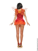Эротические сексуальные костюмы - крылья ярко-оранжевого цвета фото