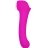 Мистер Факер Caldo - Вакуумный стимулятор клитора с подогревом, 19х3 см (розовый)