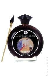 Фото фарба для тіла - chocolate body painting, 100ml в профессиональном Секс Шопе