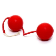 Вагінальні кульки - вагінальні червоні кульки на нитці orgasam balls фото