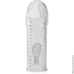Фото насадка на пенис тонкая как презерватив, стимулирующая насадка в профессиональном Секс Шопе