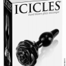 Анальна пробка з трояндою Icicles No,77 - Анальна пробка з трояндою Icicles No,77