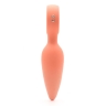 KisToy Orville - Анальная вибропробка, 12.8х3 см (оранжевая) - KisToy Orville - Анальная вибропробка, 12.8х3 см (оранжевая)