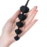 Satisfyer Love Beads Silicone - анальные цепочки, 20.5х3.4 см (черный) - Satisfyer Love Beads Silicone - анальные цепочки, 20.5х3.4 см (черный)