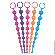 Анальные шарики ❤️ с ручкой - анальний ланцюжок funky bum beads фото
