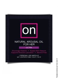Фото пробник збудливого масла для жінок sensuva on arousal oil for her ultra, 0,5 мл в профессиональном Секс Шопе