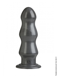 Фото анальная втулка для фистинга диаметр 5,6см doc johnson american bombshell - b-7 tango - gun metal в профессиональном Секс Шопе