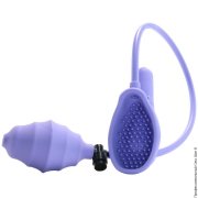 Женские вакуумные помпы ❤️ с ручной грушей - вакуумна вибропомпа для клітора silicone pro intimate pump фото