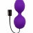 Adrien Lastic Kegel Vibe - вагинальные шарики с вибрацией (фиолетовый), 3.7 см