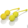 Вагинальные шарики - Kegel Training Set Lemon - Вагинальные шарики - Kegel Training Set Lemon