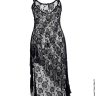 Міні-плаття чорного кольору з квітковим орнаментом - Міні-плаття чорного кольору з квітковим орнаментом