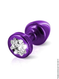 Фото пробка diogol anni r clover purple 25мм с кристаллом swarovski в профессиональном Секс Шопе
