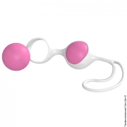  - вагінальні кульки minx discretion love balls white pink os фото