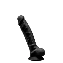 Фото silexd johnny model 1 size 7in - фаллоимитатор двухслойный, 18.5х3.8 см (черный) в профессиональном Секс Шопе