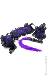 Фото мереживний бдсм-набір purple obedience в профессиональном Секс Шопе