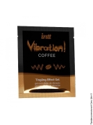Рідкі вібратори - пробник рідкого вібратора зі смаком кави intt vibration coffee, 5мл фото