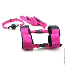 Фото комплект для бондажа fetish fantasy pink passion bondage kit в профессиональном Секс Шопе
