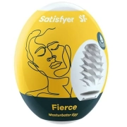 Яйцо - satisfyer masturbator egg single fierce мастурбатор яйцо, 7х5.5 см (желтый) фото