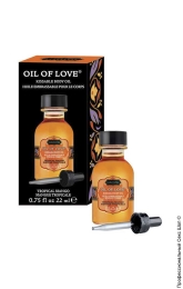 Фото тропічні ласки - масло для ерогенних зон - oil of love, 22 ml в профессиональном Секс Шопе