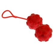 Вагинальные шарики (страница 2) - красные вагинальные шарики на нитке с сердечками фото