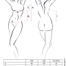 Еротичне боді - MONTANA BODY black - Еротичне боді - MONTANA BODY black