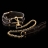 Ошейник FF GOLD COLLAR &amp; LEASH