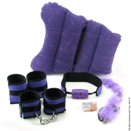 Фото набор fetish fantasy series purple pleasure bondage set в профессиональном Секс Шопе
