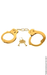 Фото металлические наручники ff gold metal cuffs в профессиональном Секс Шопе