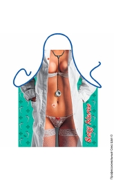 Фото сексуальная медсестра - прикольный фартук для женщин в профессиональном Секс Шопе