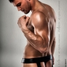 Сексуальные трусы - 008 THONG black, - Сексуальные трусы - 008 THONG black,