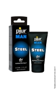 Интимная косметика Pjur из Германии - гель для пениса массажный - pjur man steel gel, 50 ml фото