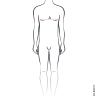 Сексуальне боді - 010 BODY black - Сексуальне боді - 010 BODY black