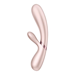 Фото satisfyer hot lover - вибратор с согревающим эффектом, 20х3.5 см (шампань) в профессиональном Секс Шопе