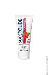 Фото съедобный лубрикант на водной основе - superglide raspberry, 75ml в профессиональном Секс Шопе