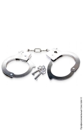 Фото наручники metal handcuffs в профессиональном Секс Шопе