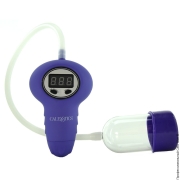 Женские вакуумные помпы ❤️ для клитора - кліторальна помпа automatic intimate pump purple фото