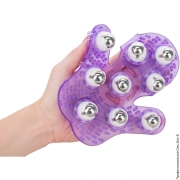  - рукавичка для масажу simple & true roller balls massager фото