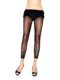 Фото leg avenue - леггинсы с ажурными манжетами, s-l (чёрный) в профессиональном Секс Шопе