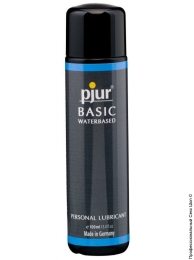 Фото лубрикант на водній основі pjur basic waterbased, 100мл в профессиональном Секс Шопе
