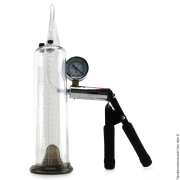Мужские вакуумные помпы ❤️ для члена - помпа с манометром precision pump advanced 2 фото
