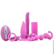 Набори вібраторів - набір секс іграшок ultimate couples collection pink фото