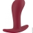 Анальная втулка Doc Johnson Red Boy - Red Ringer Anal Wand, диаметр 4,5см